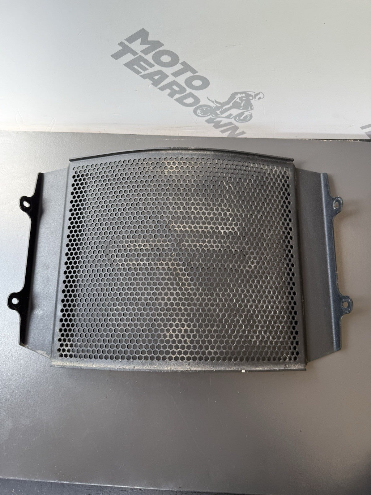 Triumph Street Triple 675R Radiator Guard Grill Evotech Radiator Guard 2008-2011