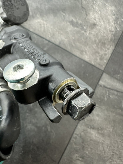 Yamaha R7 690 2024 BREMBO Rear Brake Mastercylinder 1784 Miles 2022 2023 OEM
