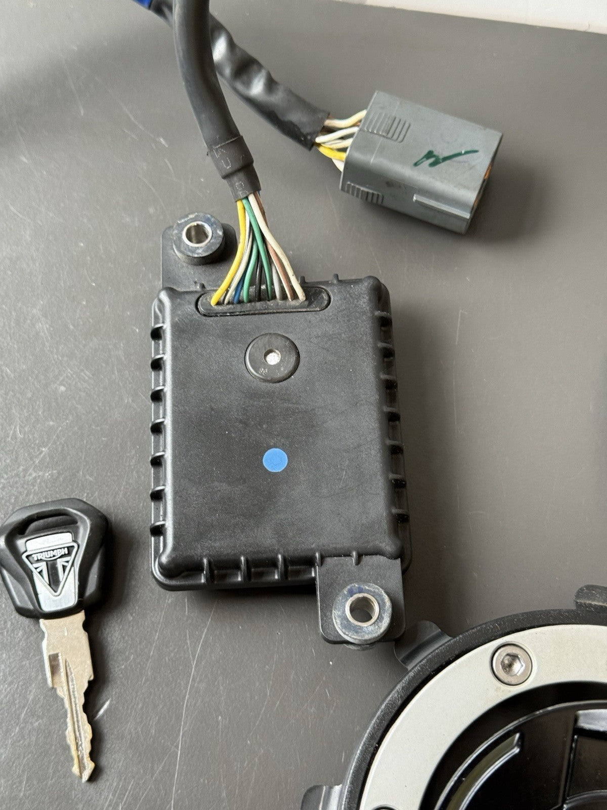 Triumph Trident 660 Lock Set ECU ignition lockset Immobiliser 2021-2024 OEM