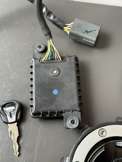 Triumph Trident 660 Lock Set ECU ignition lockset Immobiliser 2021-2024 OEM