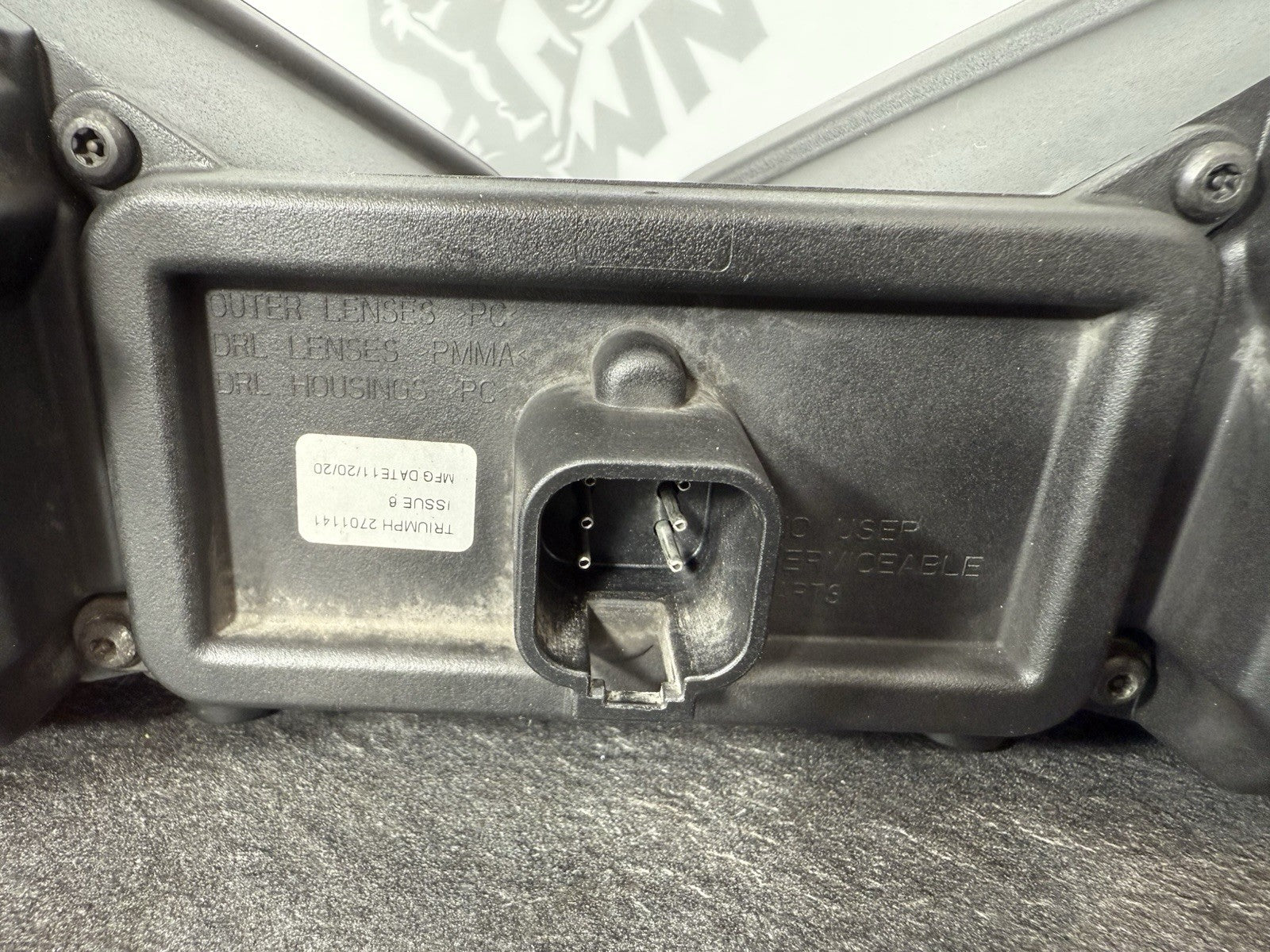 Triumph Street Triple 765 RS 2021 Headlights Lights DRL 21650 Mile 2020-2022 OEM