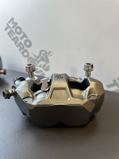 Aprilia Tuono V4 Factory BREMBO FRONT BRAKE CALIPERS Brembo M50 100mm Brembo