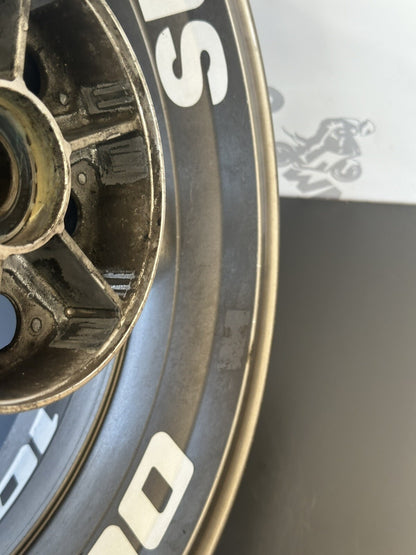 SUZUKI GSXR 1000 2009 -2016 REAR WHEEL REAR RIM OEM 33,787 Miles GSXRRear Wheel