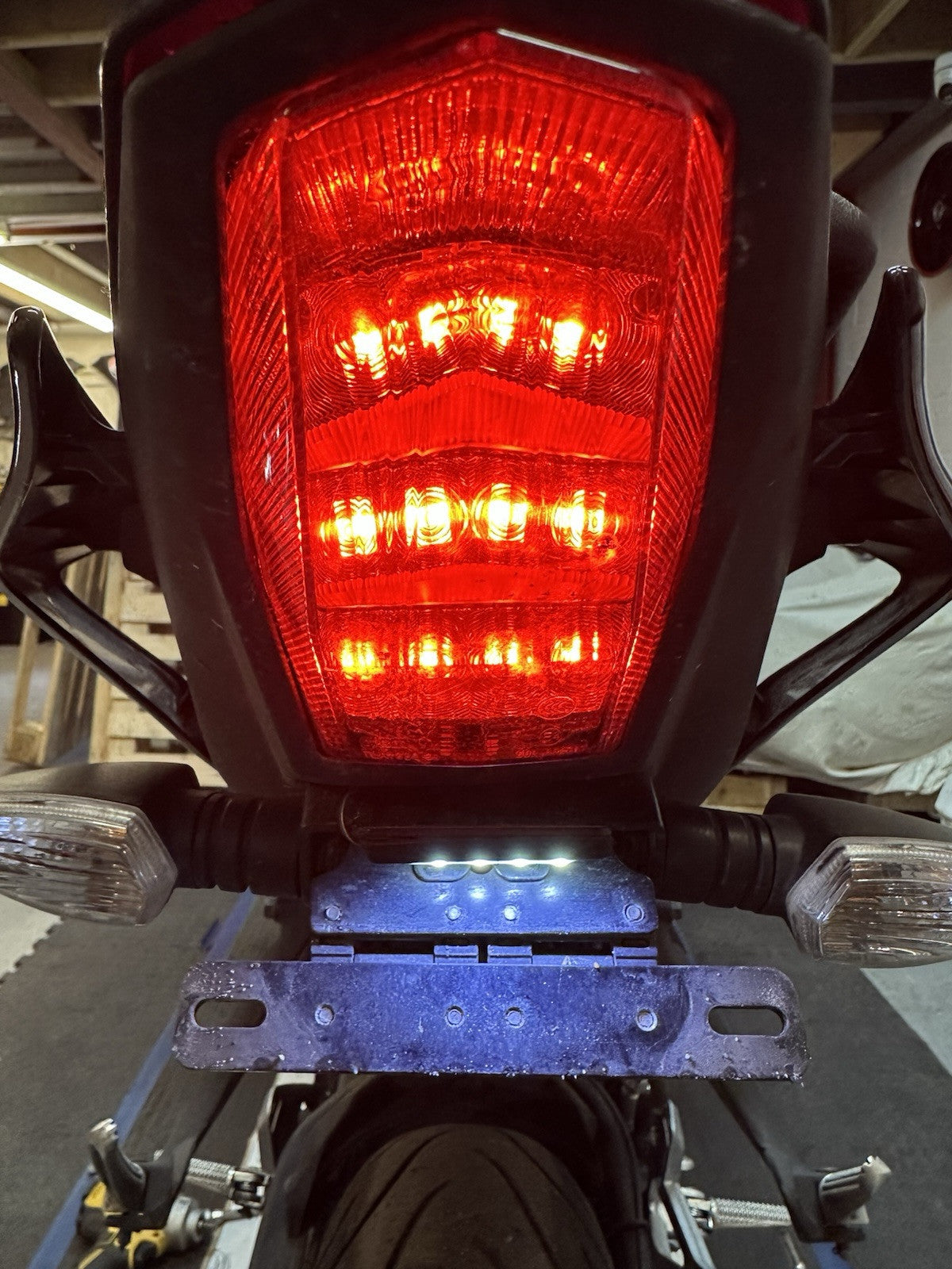Yamaha R125 R 125 2024 Rear Light Brake Light Tail Light 6890 Miles 2023-2025