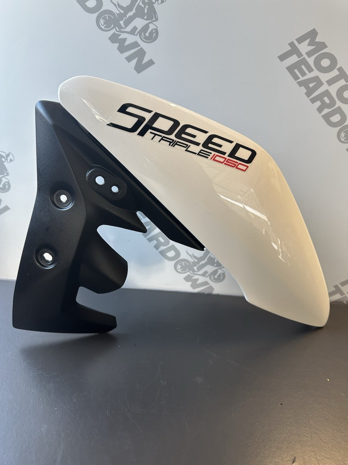 TRIUMPH SPEED TRIPLE 1050 LEFT SIDE LH RADIATOR COVER PANEL 2011-2015 OEM