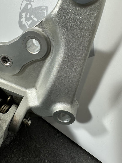 Triumph TIGER 900 GT PRO 2022 Left Footrest Rearset Hanger 6337m 2020-2023 OEM