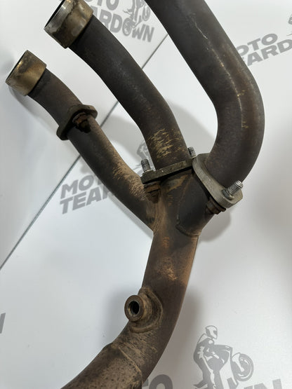 Triumph TIGER 900 GT PRO 2022 Exhaust Downpipes Headers Manifold 6337m 2020-2023