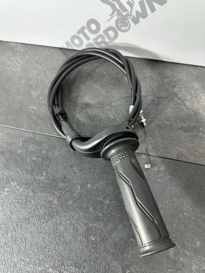 Yamaha R125 R 125 2024 Throttle Grip Cables Assy 6890 Miles 2023-2025 OEM