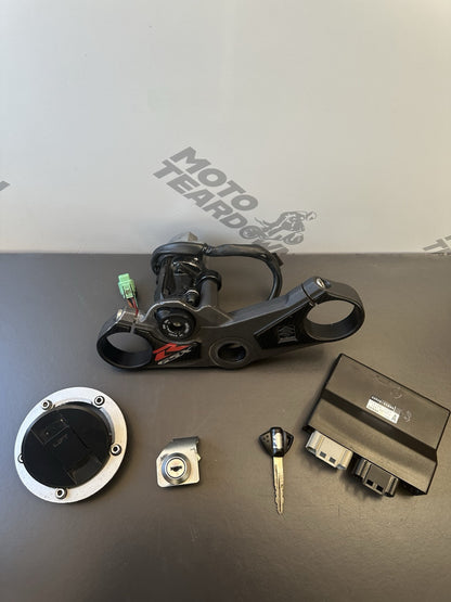 Suzuki GSXR 1000 Lockset Ignition ECU Key Top Yoke 2009-2016 2010 GSXR lock Set