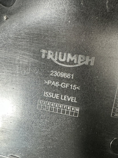 Triumph TIGER 900 GT PRO 2022 Sump Guard Belly Pan 6337 Miles 2020-2023 OEM
