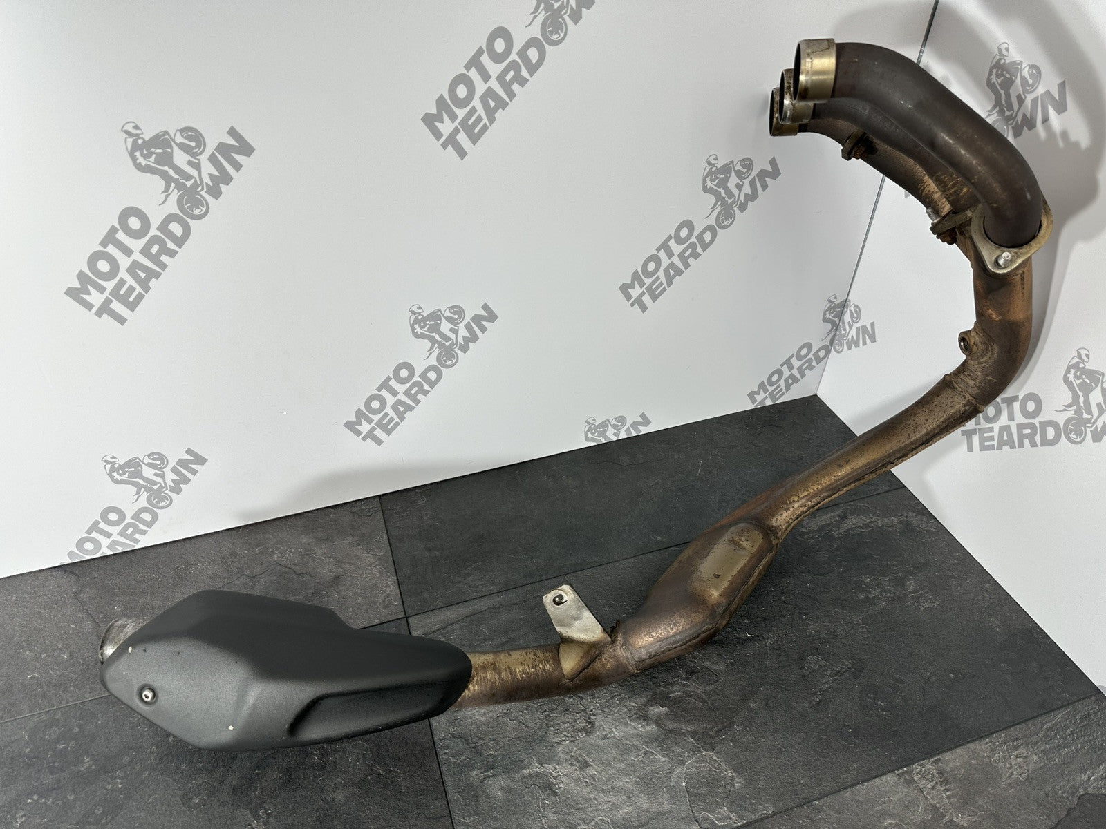 Triumph TIGER 900 GT PRO 2022 Exhaust Downpipes Headers Manifold 6337m 2020-2023
