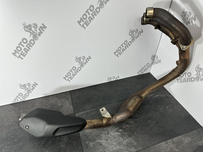 Triumph TIGER 900 GT PRO 2022 Exhaust Downpipes Headers Manifold 6337m 2020-2023