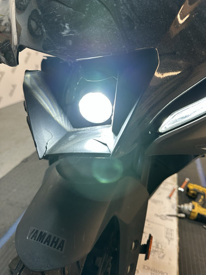 Yamaha R125 R 125 2024 Front Light Main Beam Headlight 6890 Miles 2023-2025 OEM