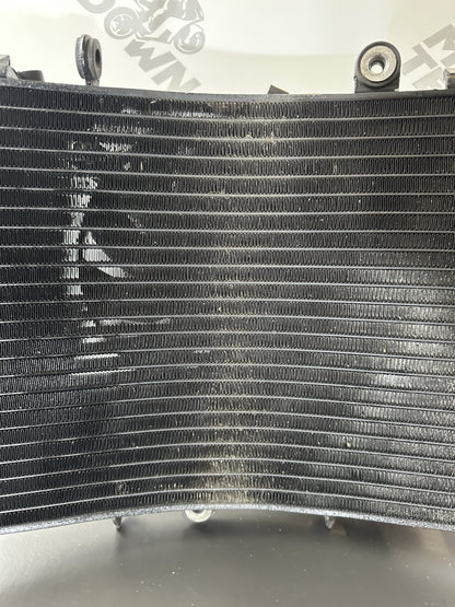 Triumph Speed Triple 1050 Radiator And Fan 2011-2015 Triumph Speed Triple 1050