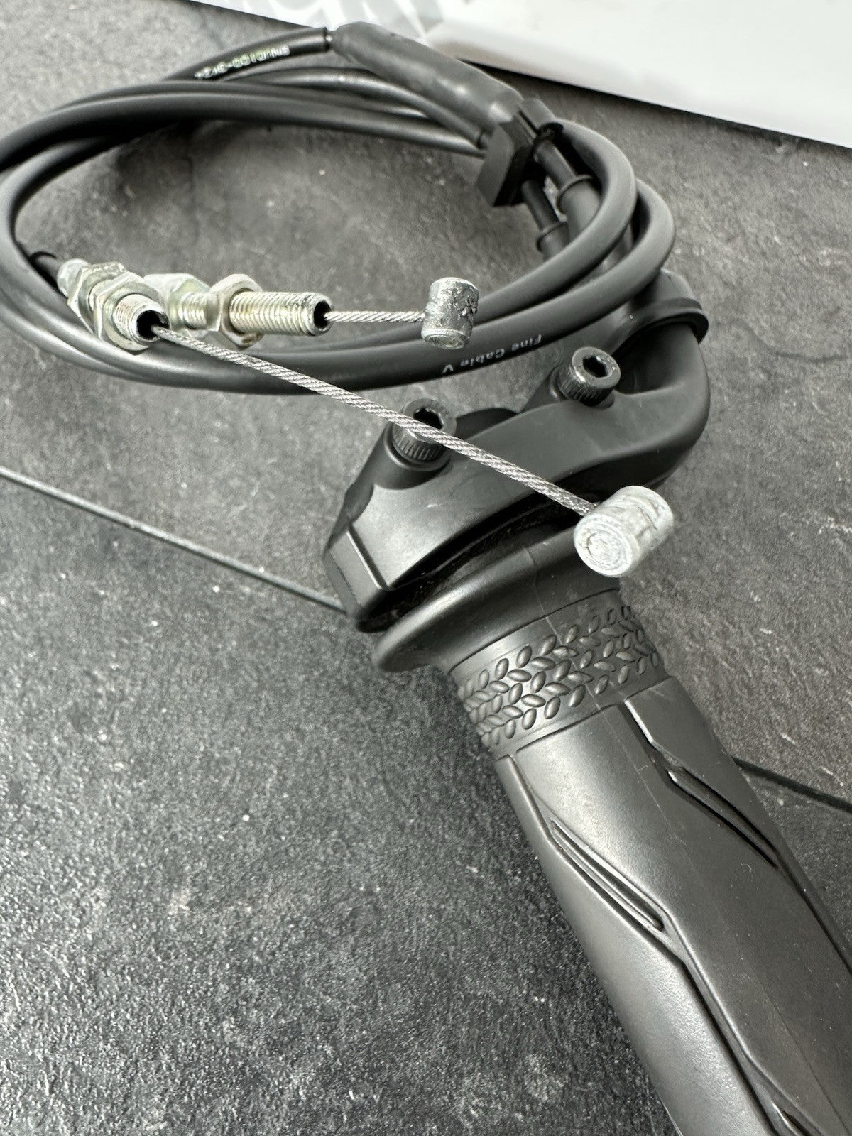 Yamaha R125 R 125 2024 Throttle Grip Cables Assy 6890 Miles 2023-2025 OEM