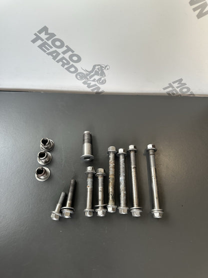 Triumph Speed Triple 1050 Engine Mounting Bolts 2011-2015 1050 Engine Mount Bolt