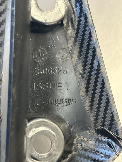 TRIUMPH SPEED TRIPLE 1050 FRONT MUDGUARD SIDE COVER LEFT RIGHT 2306525 2306524