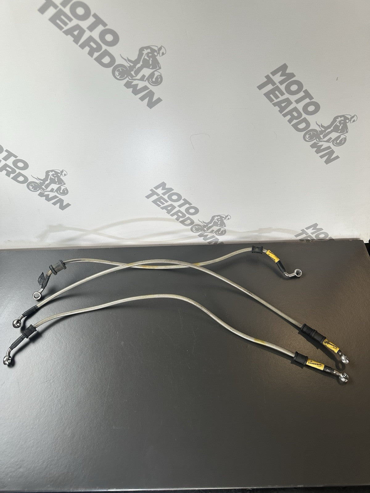 GOODRIDGE STAINLESS REAR BRAKE HOSE FOR SUZUKI GSXR1000 2010 GOODRIDGE HOSES