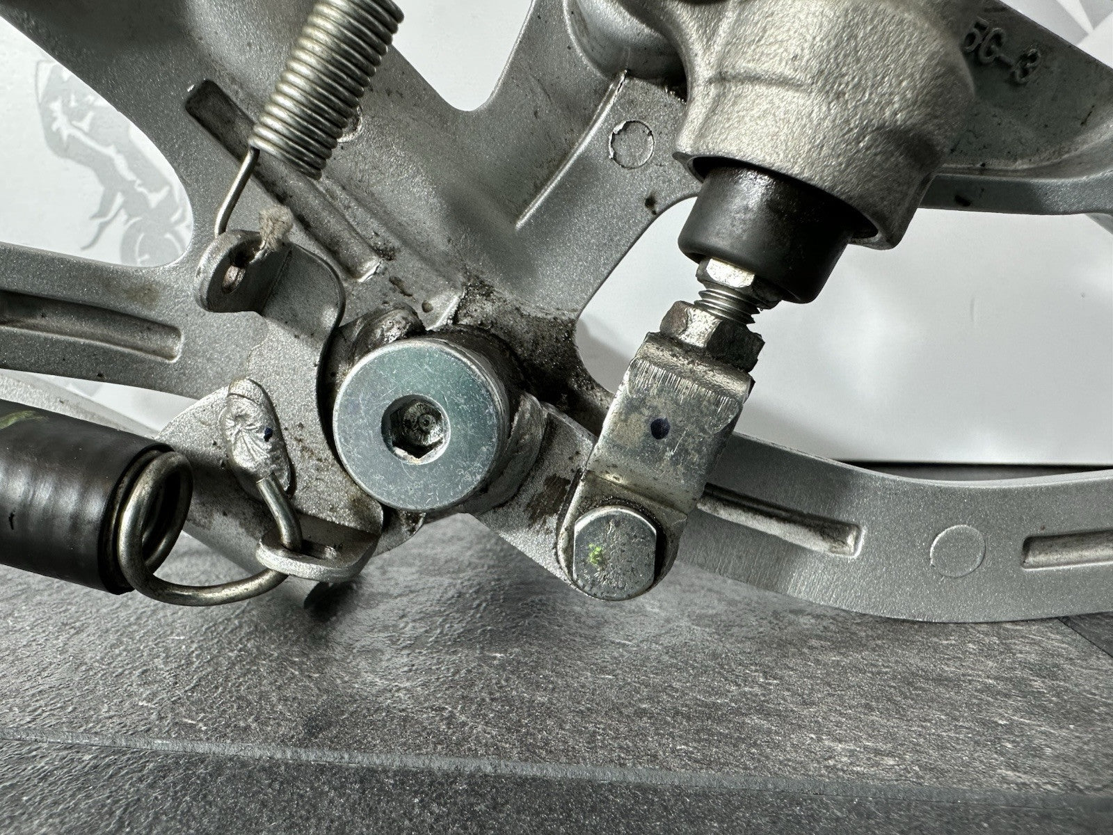 Yamaha R125 R 125 2024 Right Rearset Footrest Rear Brake 6890 Miles 2023-2025