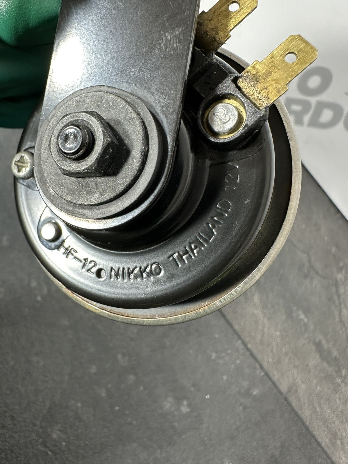 Triumph TIGER 900 GT PRO 2022 Horn Electric Horn 6337 Miles 2020-2023 OEM