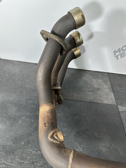 Triumph TIGER 900 GT PRO 2022 Exhaust Downpipes Headers Manifold 6337m 2020-2023