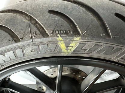 Yamaha R125 R 125 2024 Front Rear Wheels Wheel *DAMAGED* 6890 Miles 2023-2025