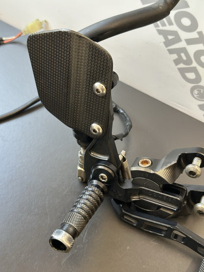 Suzuki GSXR1000 09-11 K9 L0 L1 Gilles VCR Black Adjustable RIGHT REARSET *ONLY*