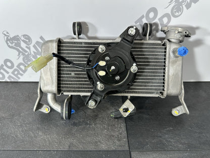 Yamaha R125 R 125 2024 Radiator & Fan Assembly Cooling Rad 6890 Miles 2023-2025