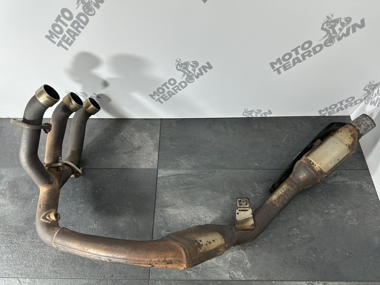 Triumph TIGER 900 GT PRO 2022 Exhaust Downpipes Headers Manifold 6337m 2020-2023