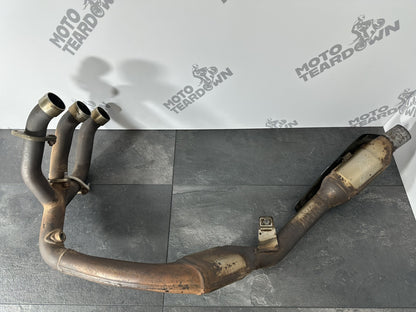 Triumph TIGER 900 GT PRO 2022 Exhaust Downpipes Headers Manifold 6337m 2020-2023