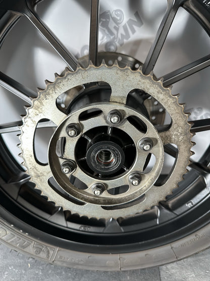Yamaha R125 R 125 2024 Front Rear Wheels Wheel *DAMAGED* 6890 Miles 2023-2025