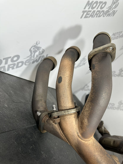Triumph TIGER 900 GT PRO 2022 Exhaust Downpipes Headers Manifold 6337m 2020-2023