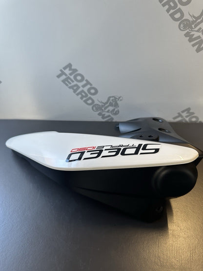 TRIUMPH SPEED TRIPLE 1050 LEFT SIDE LH RADIATOR COVER PANEL 2011-2015 OEM