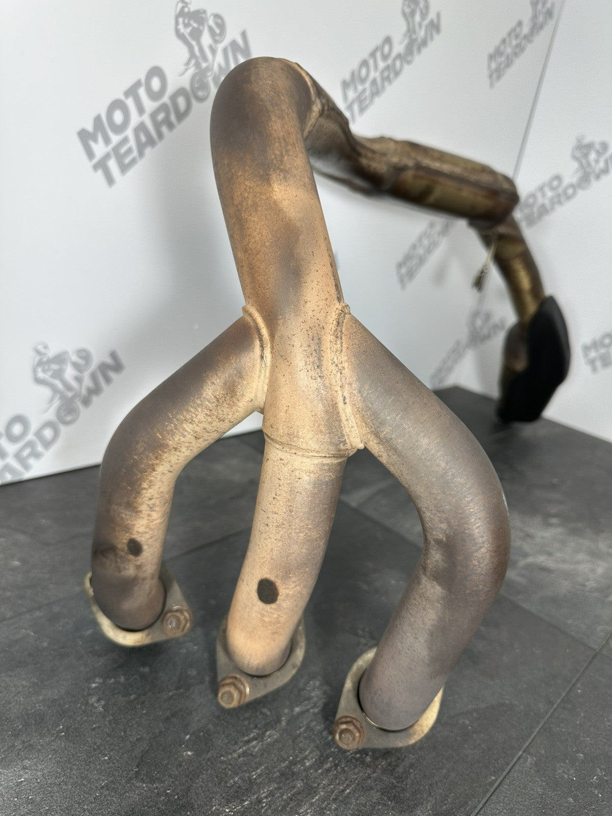 Triumph TIGER 900 GT PRO 2022 Exhaust Downpipes Headers Manifold 6337m 2020-2023