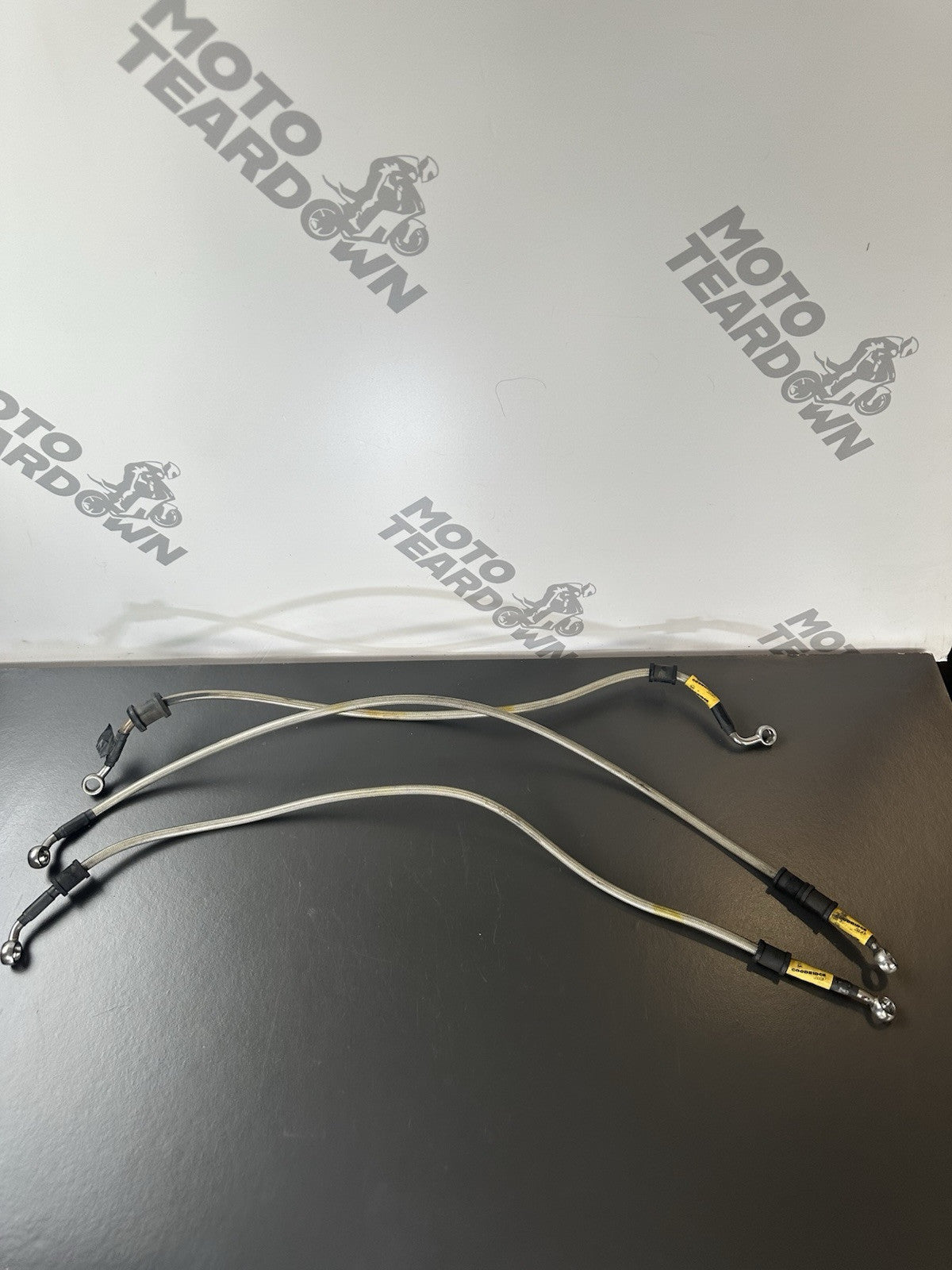 GOODRIDGE STAINLESS REAR BRAKE HOSE FOR SUZUKI GSXR1000 2010 GOODRIDGE HOSES