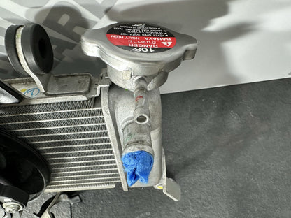 Yamaha R125 R 125 2024 Radiator & Fan Assembly Cooling Rad 6890 Miles 2023-2025