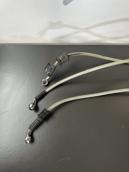 GOODRIDGE STAINLESS REAR BRAKE HOSE FOR SUZUKI GSXR1000 2010 GOODRIDGE HOSES