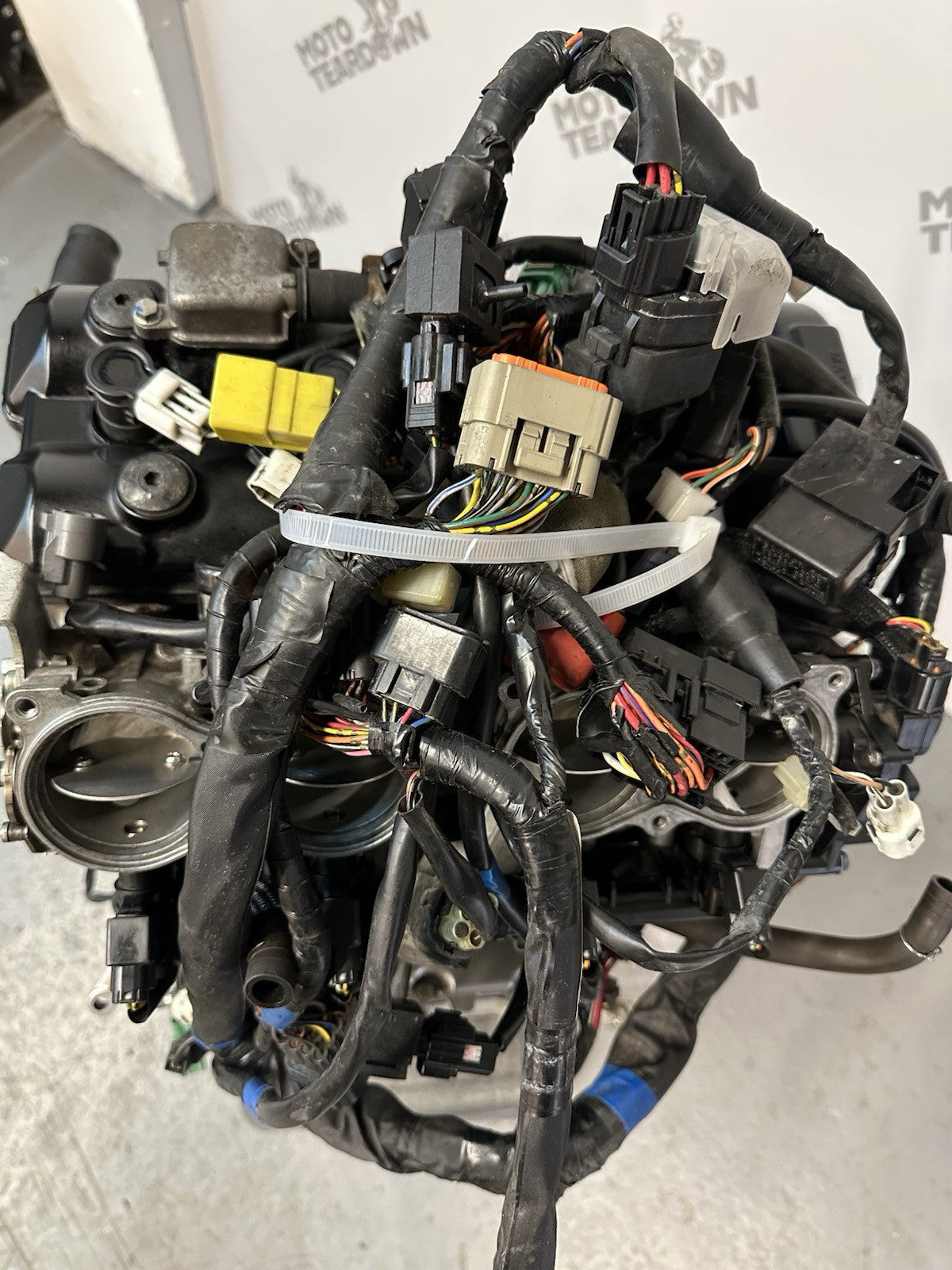 Suzuki GSXR 1000 Engine, Loom & Throttle Bodies Motor OEM Last MOT 19,756 Miles